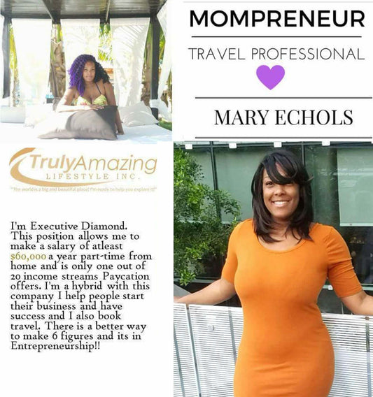She is now running a corporation of lifestyle in travel, events, and hairstyles; she is only 27 years old with three children and a husband.