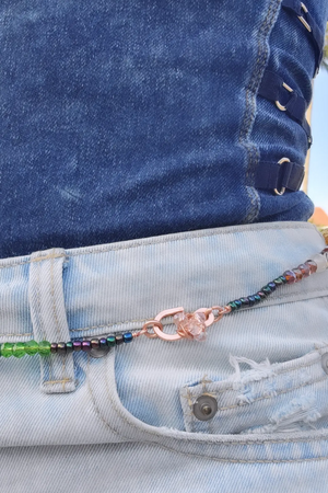 Crystal Healing Waist Beads~ Made With Intentions