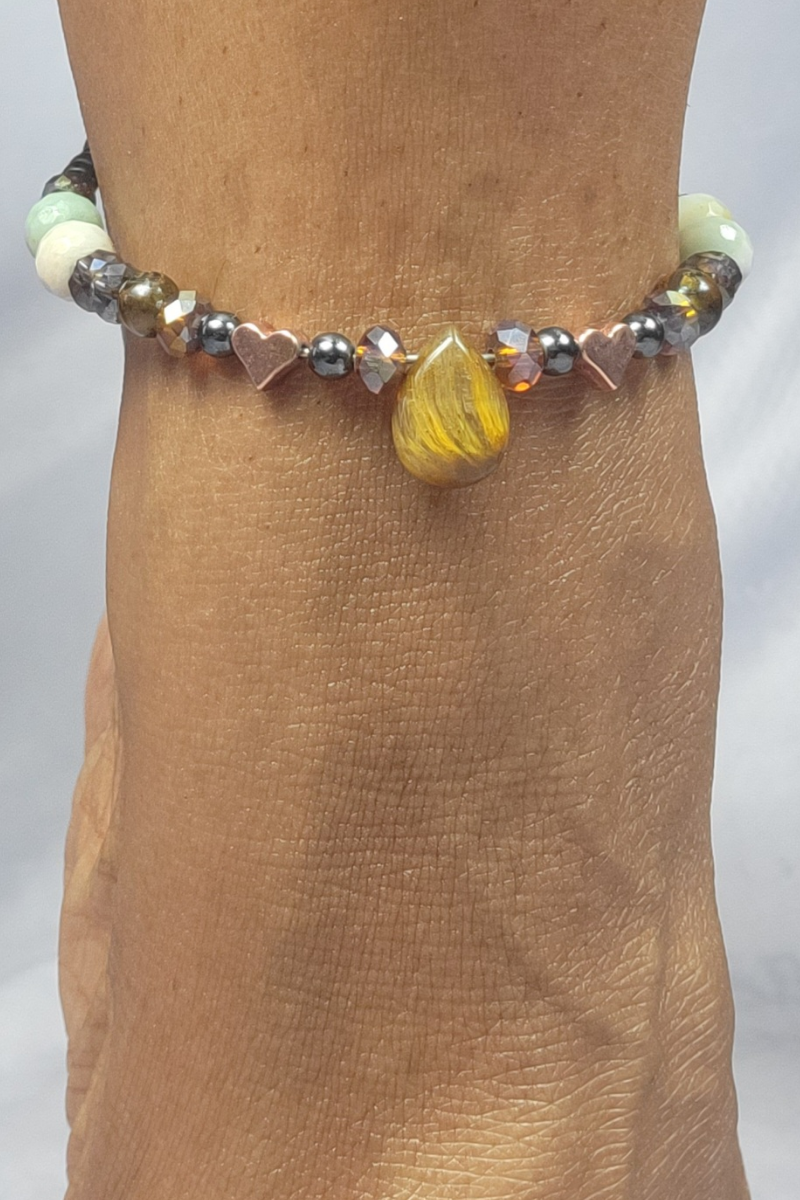 Crystal Healing Anklet~Intentionally Designed
