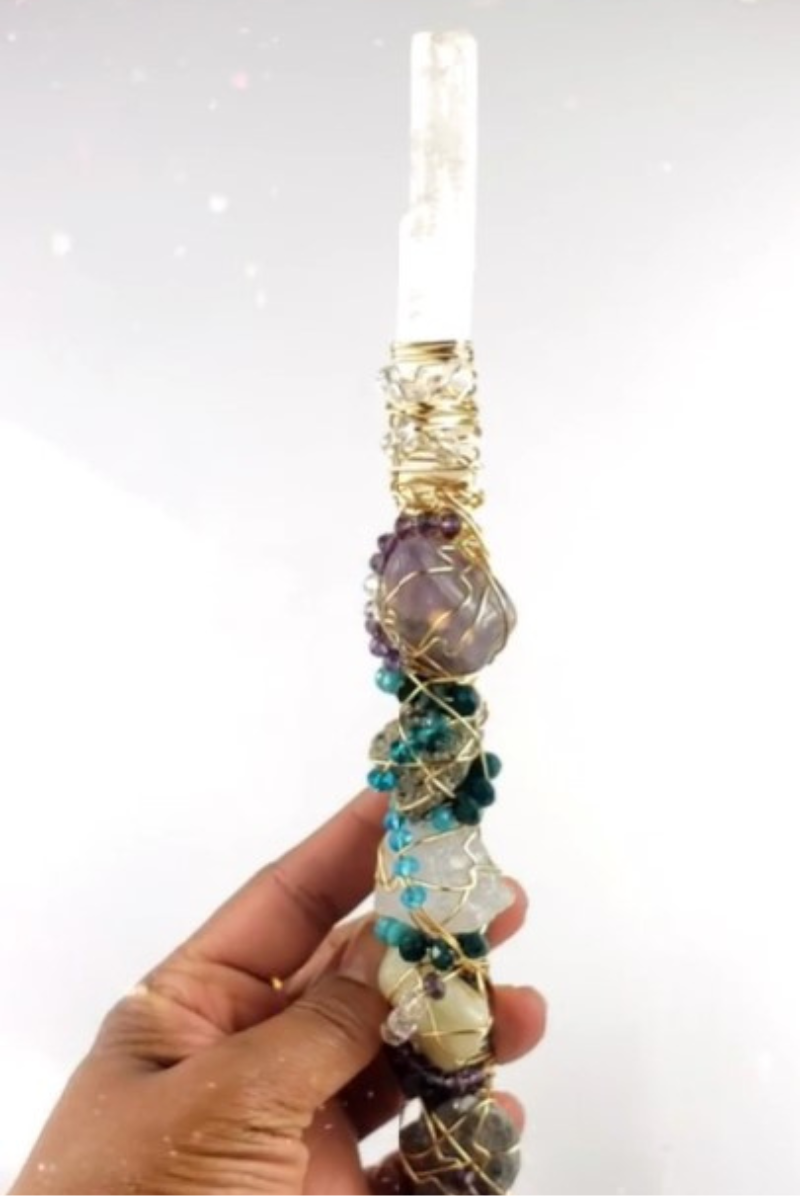Selenite Healing Wand-One of A Kind