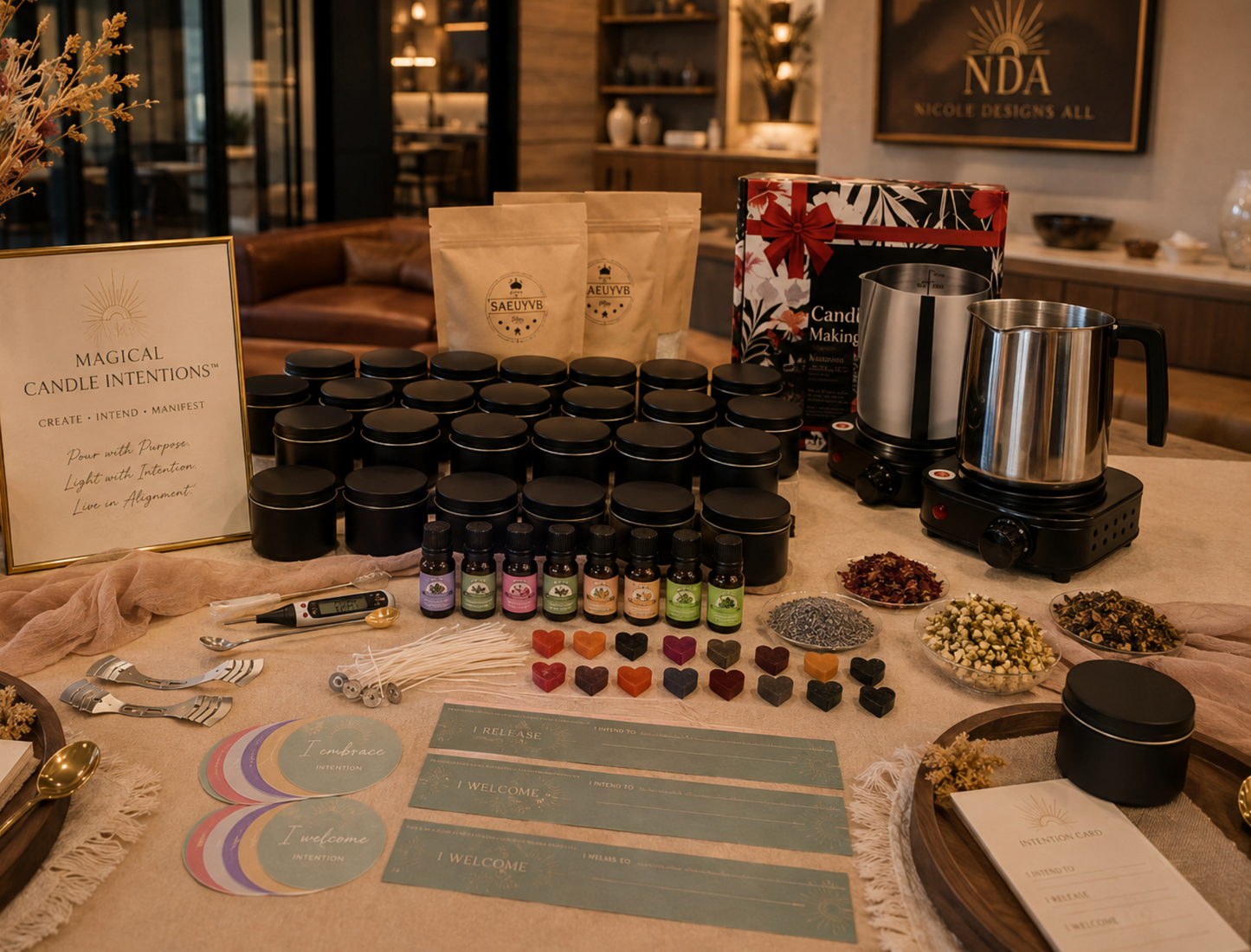 Magical Candle Intention Private Experience
