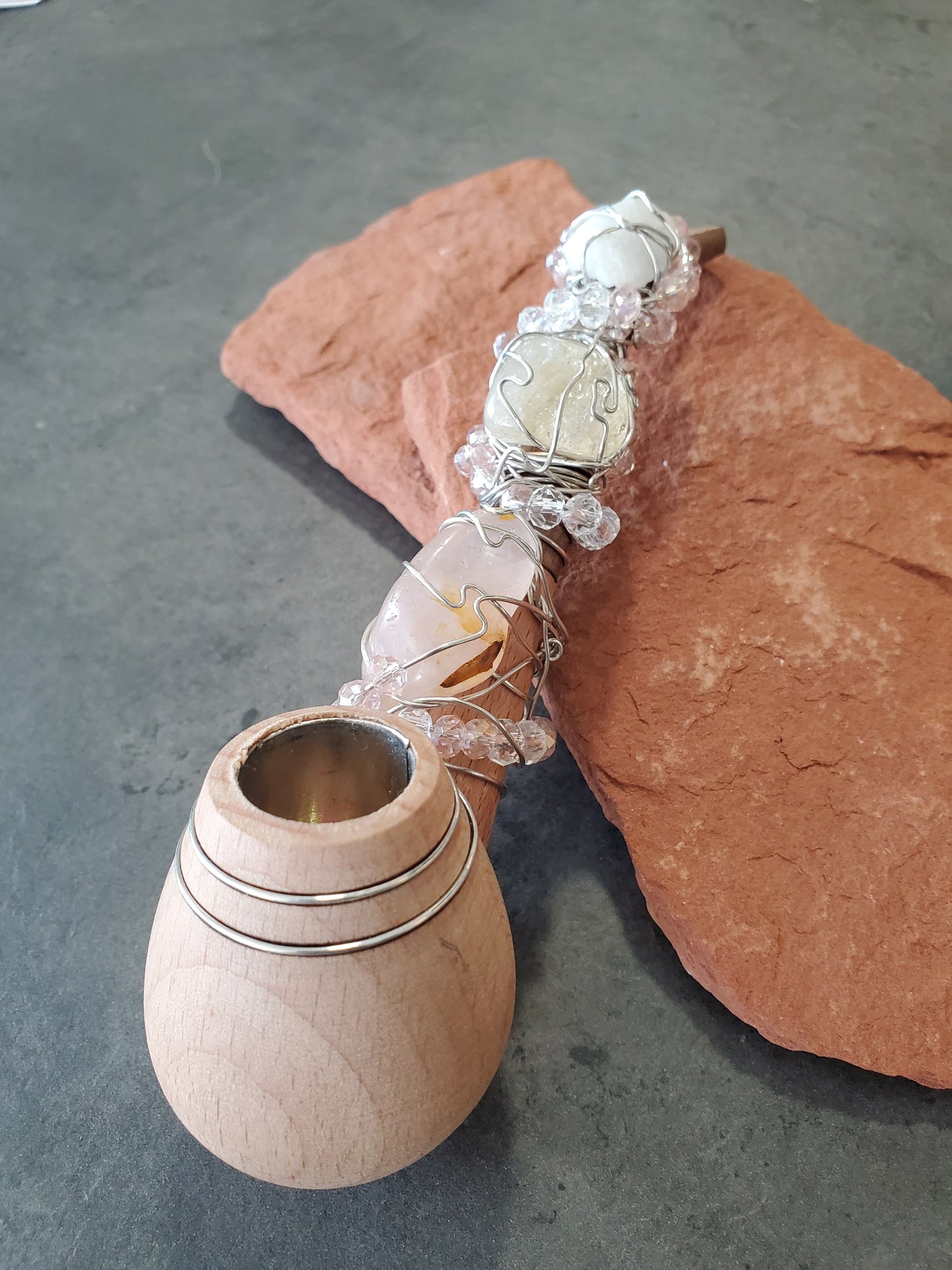 Bespoke Crystal Wired Pipes