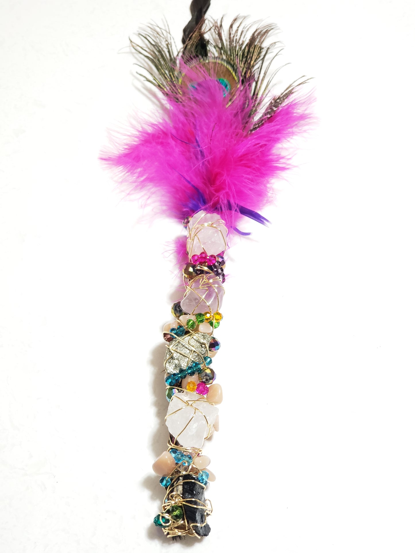 Bespoke Smudge Feather Wand