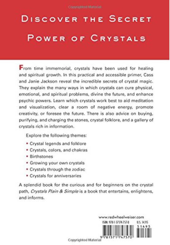 Crystals plain & simple by Jackson & Jackson