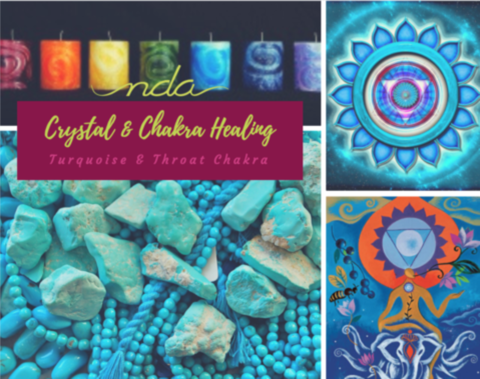 Crystal & Chakra Healing: Turquoise & Throat Chakra