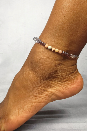 Crystal Healing Anklet~Intentionally Designed