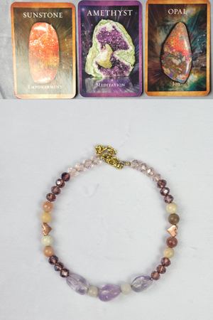 Crystal Healing Anklet~Intentionally Designed