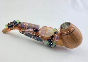 Bespoke Crystal Wired Pipes