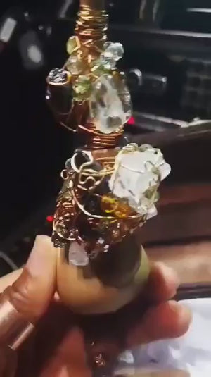 Bespoke Crystal Wired Pipes