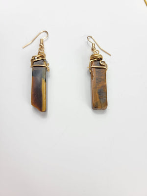 Tiger Eye Necklace Set