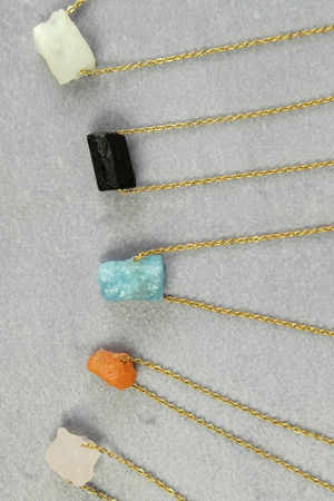 Dainty Crystal Healing Necklaces