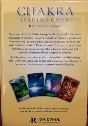 Chakra Reading cards by Rachelle Charman