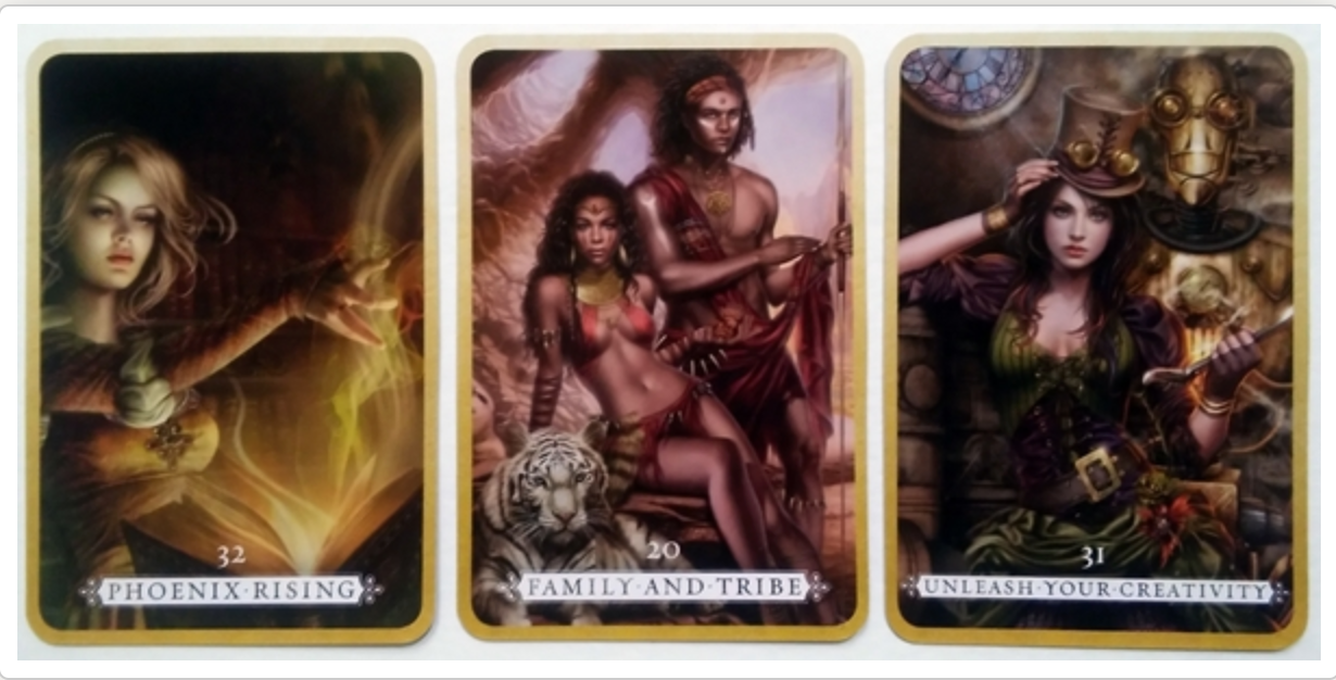 Heal Yourself reading cards by Inna Segal